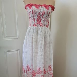 Speed control New York strapless dress